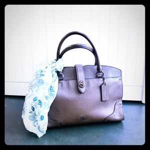 Beautiful olive brown COACH bag